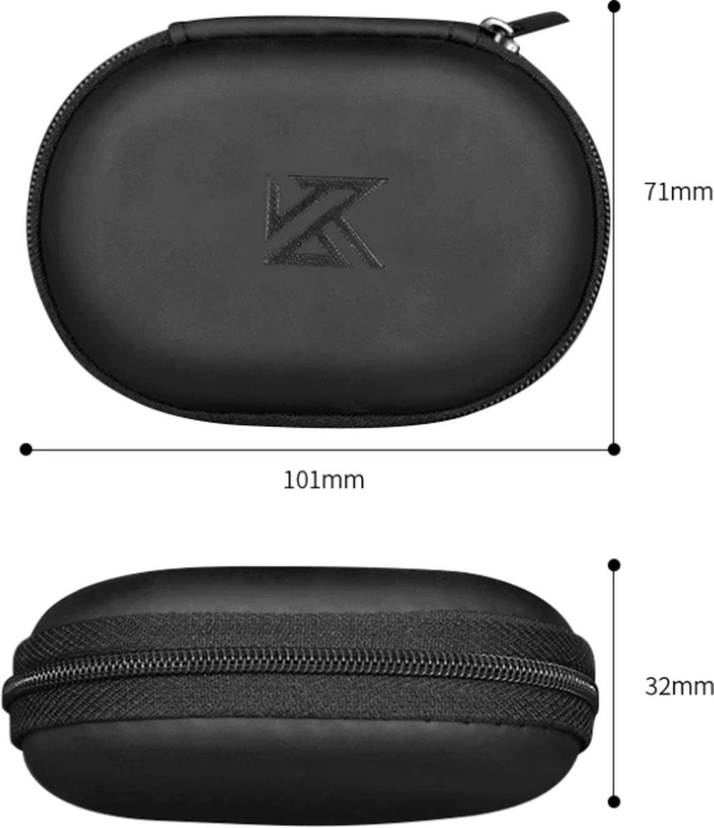 KZ - Étui pour écouteurs intra-auriculaires - Noir KZ - Étui pour écouteurs intra-auriculaires - Noir
